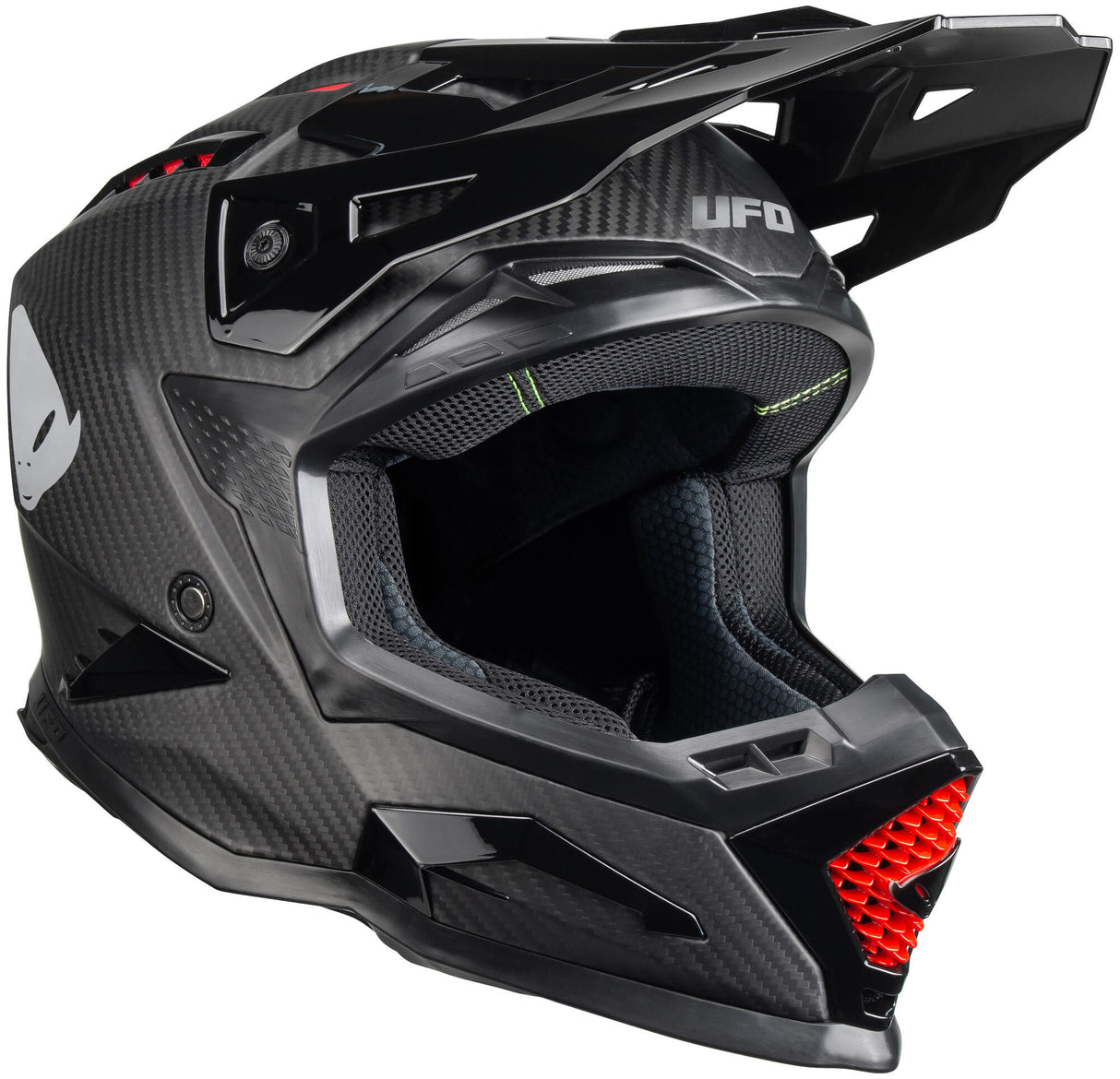 Ufo plast crosshelm echus carbon helmet echus carbon xl