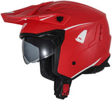 Ufo plast sheratan jet helmet helmet sheratan s matt red