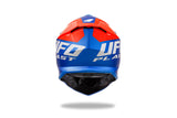 Ufo plast crosshelm intrepid helmet interpid xl blue orange