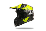 Ufo plast crosshelm intrepid helmet interpid m black yellow