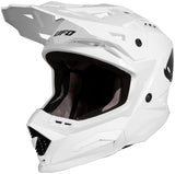 Ufo plast motocross helmet echus helmet echus l white