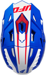 Ufo plast crosshelm echus helmet echus l blue white red