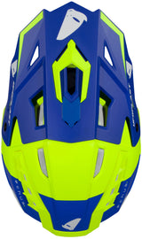 Ufo plast crosshelm echus helmet echus m blue yel. matt
