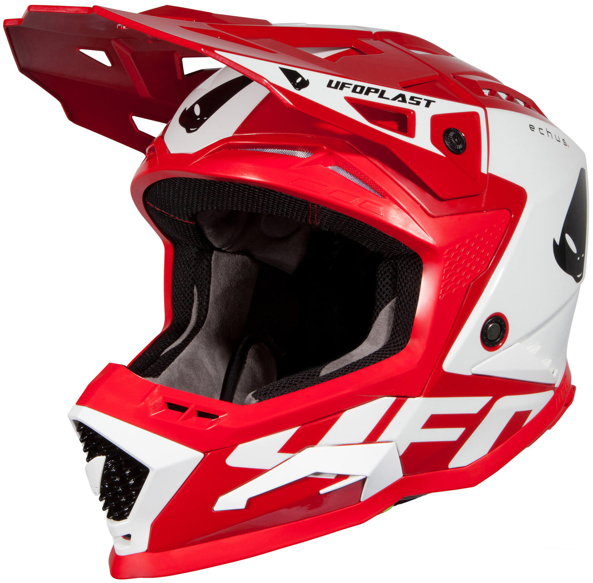 Ufo plast crosshelm echus helmet echus m red white
