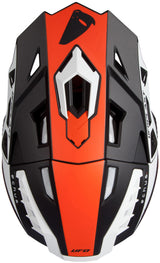 Ufo plast motocross helmet echus helmet echus m bl. orange white matt