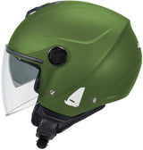 Ufo plast jethelm nixie helmet ufo nixie jet matt green gr. s