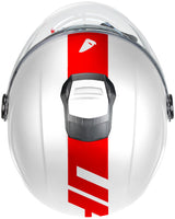 Ufo plast jethelm nixie helmet ufo nixie jet white red gr. xl