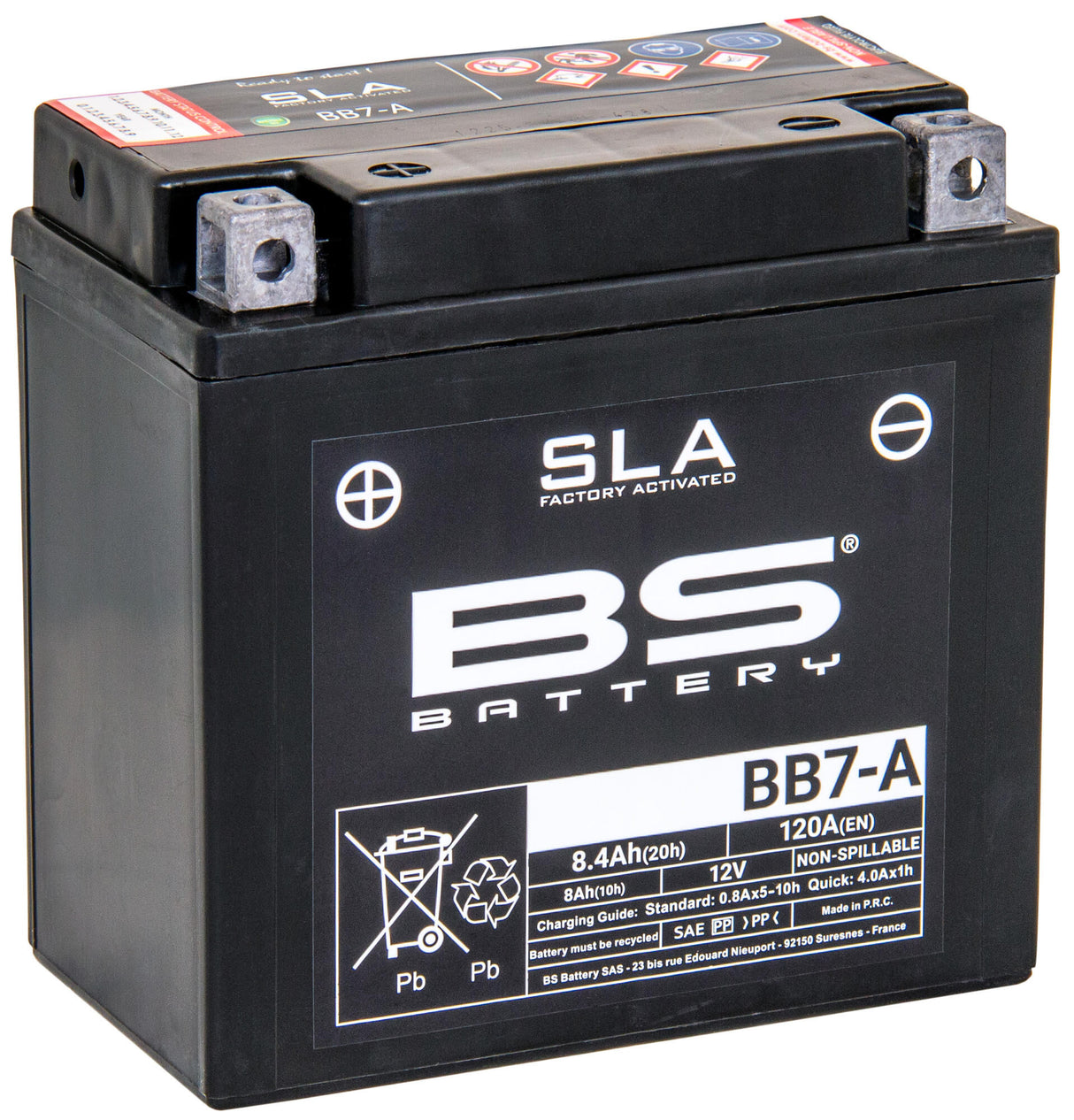 Bs-battery battery bb7-a battery bb7-a bs sla
