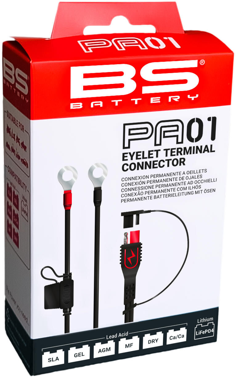 Bs-battery toebehoren eyelet cable battery pa01 m. protection