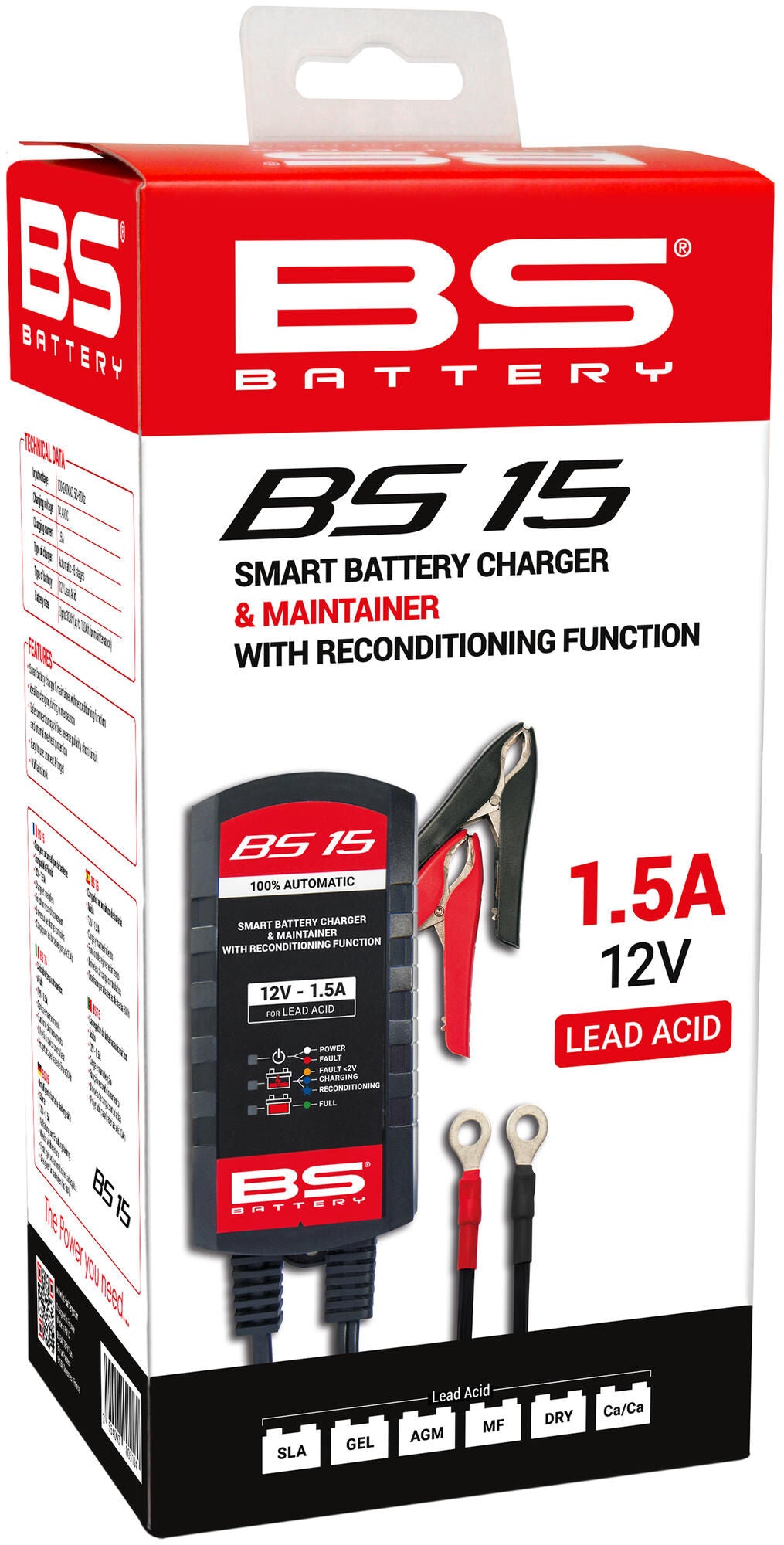 Bs-battery acculader bs15