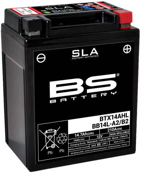 Bs-battery bs-battery battery bb14l-a2 bb14l-b2 . battery bb14l-a2 b2 bs sla btx14ahl
