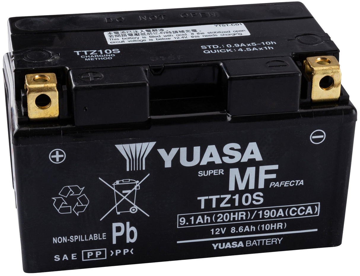 Yuasa batterij ttz10s . battery ttz10s agm