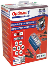 Tecmate acculader optimate1 voltmatic van optimate 1 charger voltmatic