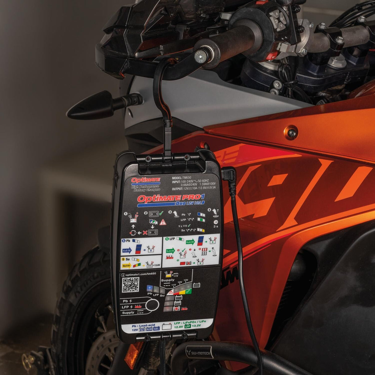 Tecmate acculader optimate pro-1 duo van