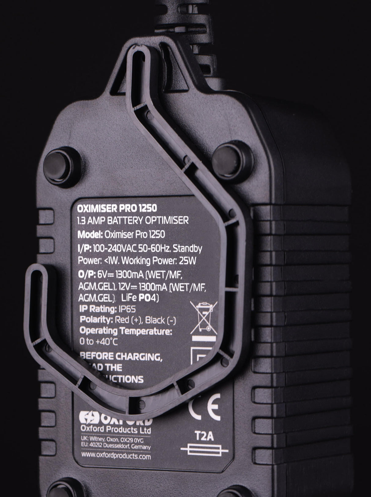 Oxford acculader oximiser pro 1250 . battery charger oximiser pro 1250