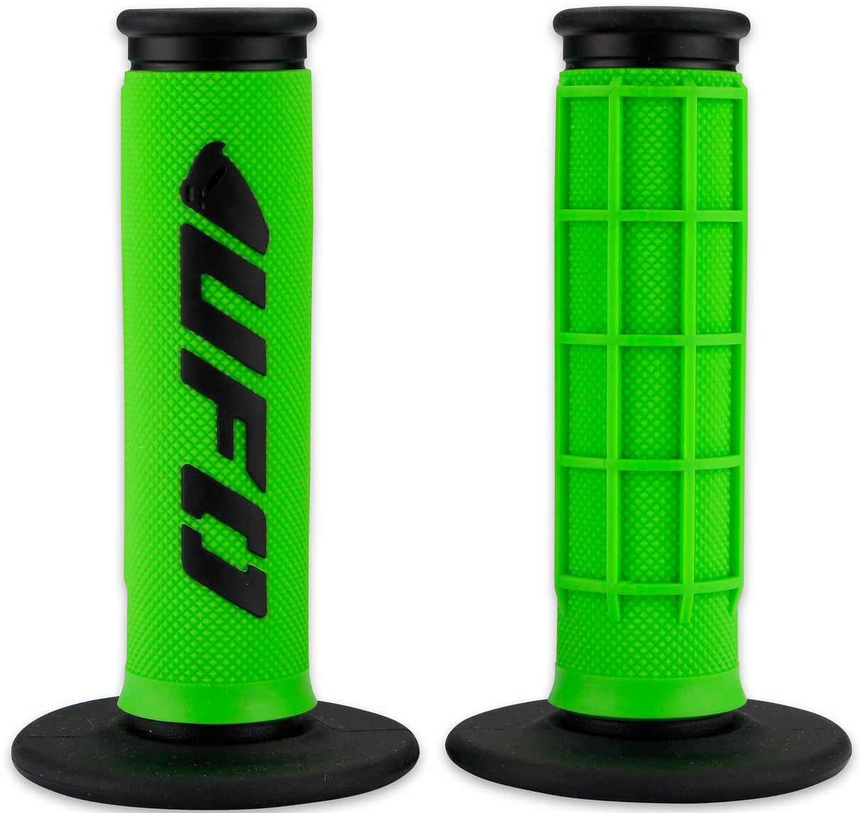 Ufo plast rubber handvat challenger rubber grip challenger black green