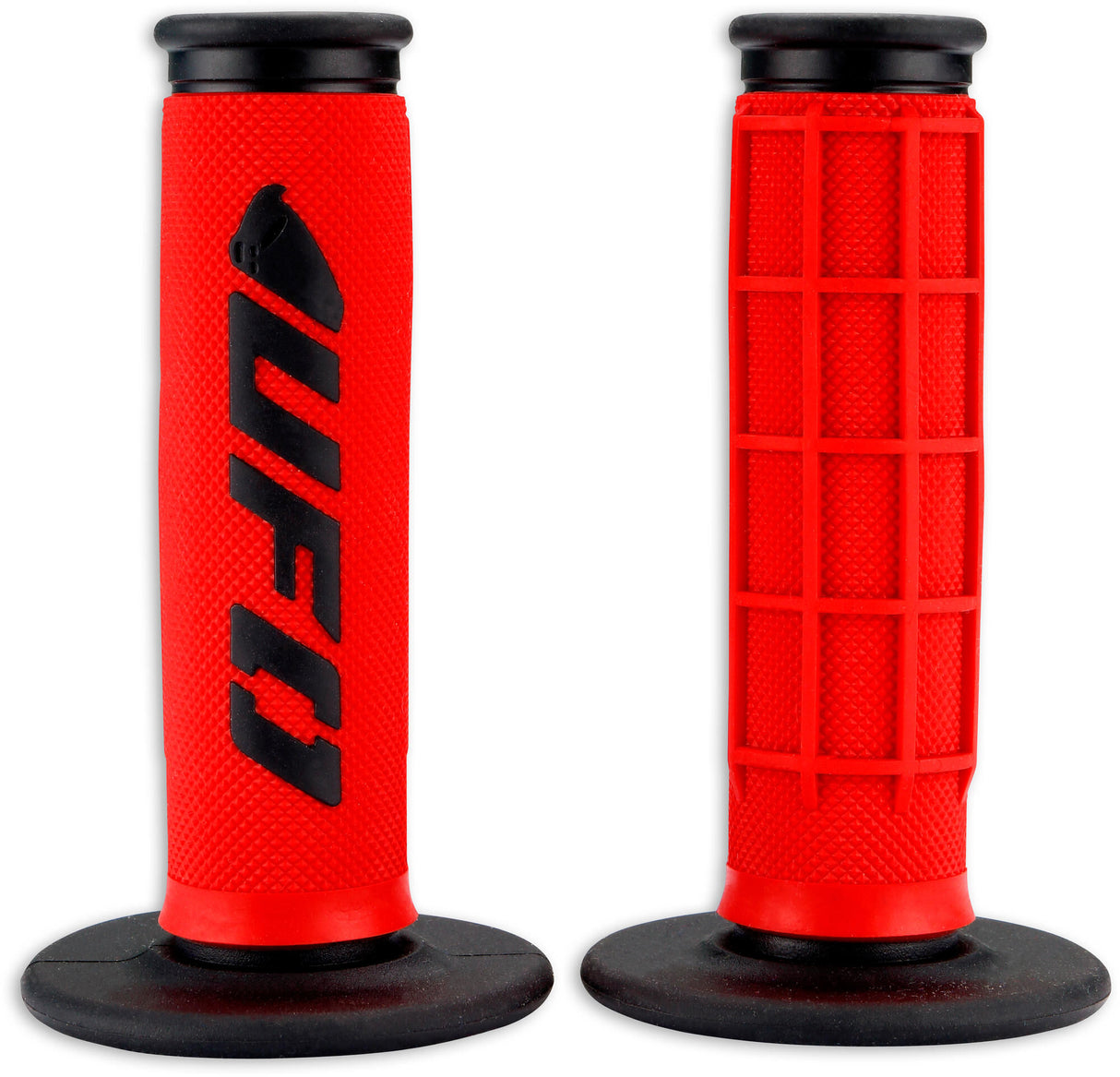 Ufo plast rubber handvat challenger rubber grip challenger black red
