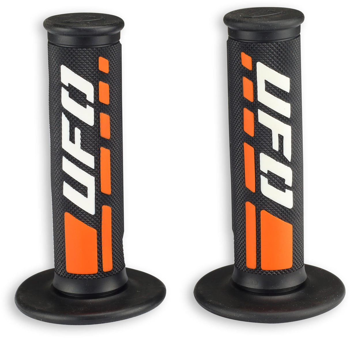 Ufo plast ufoplast rubber handvat trax rubber grip trax black white orange