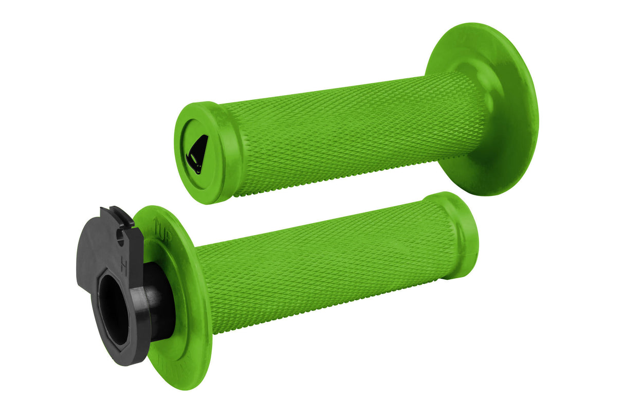 Ufo plast ufoplast rubber handvat lock-on rubber grip lock-on green