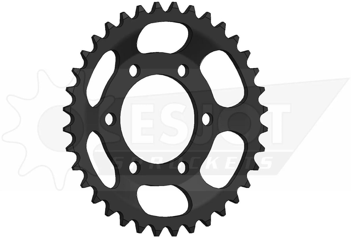 Esjot rear sprocket 0835 chain wheel 415 45z steel black