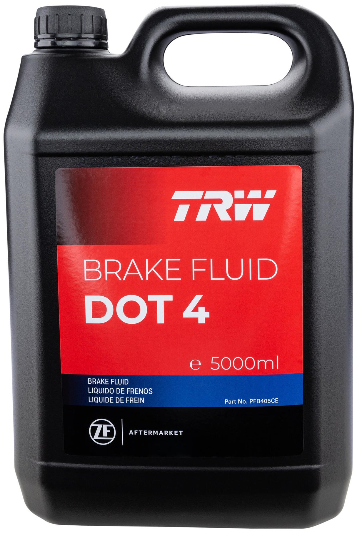 Trw brake fluid dot 4 brake fluid. dot4 5 liters