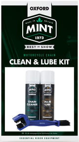 Mint oxford chain care kit motorcycle chain lube kit chain care set oxford