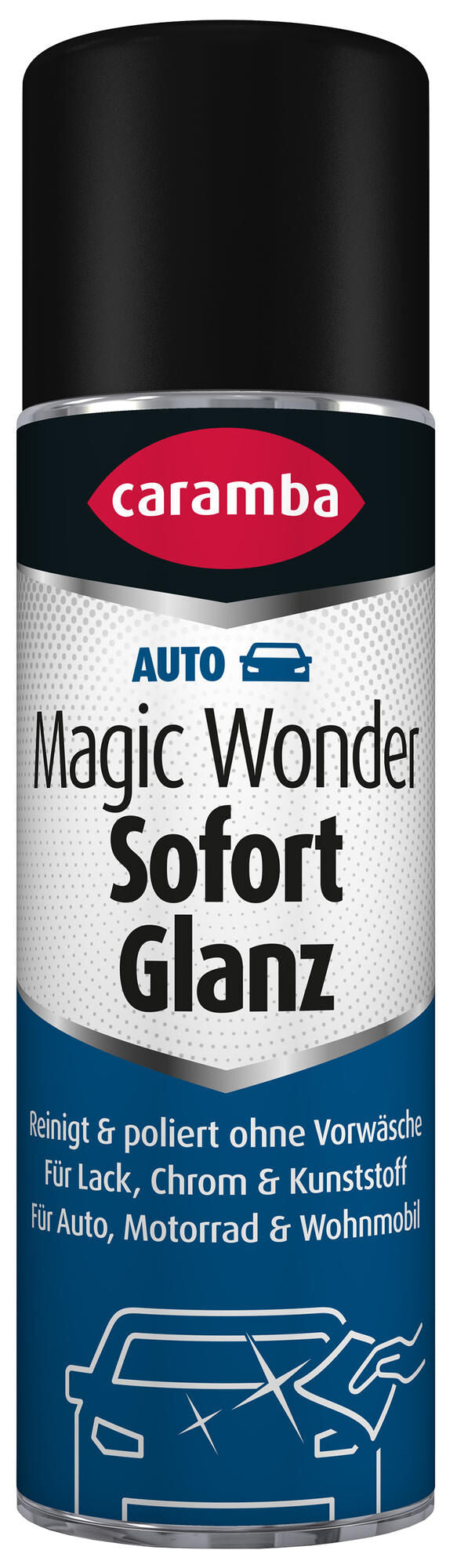 Limpador de tinta Caramba magia maravilha brilho instantâneo. maravilha mágica brilho instantâneo 250ml