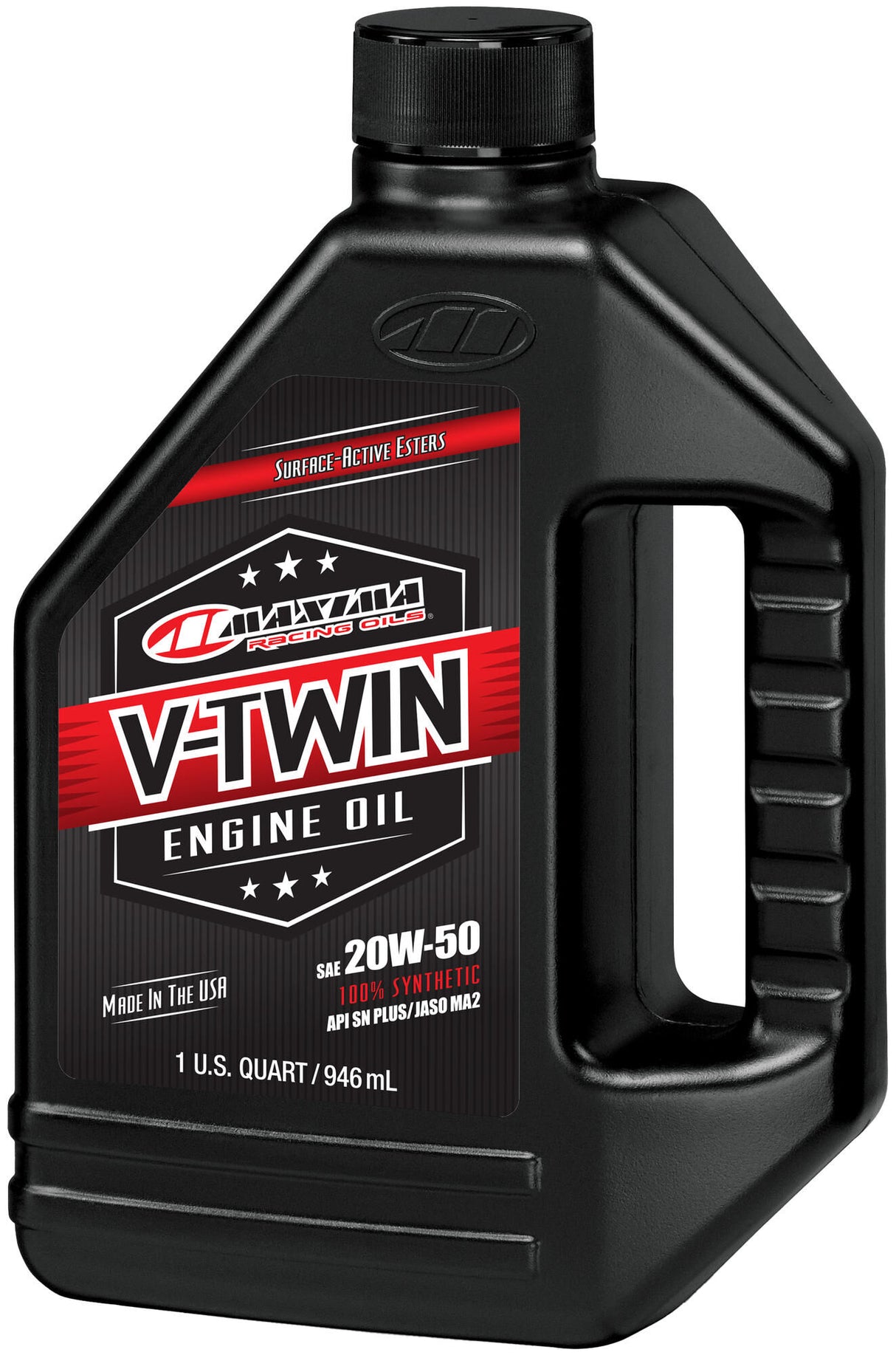 Maxima racing oils motor oil v-twin full synthetic . motor oil maxima v-twin full synt. 20w-50 946ml