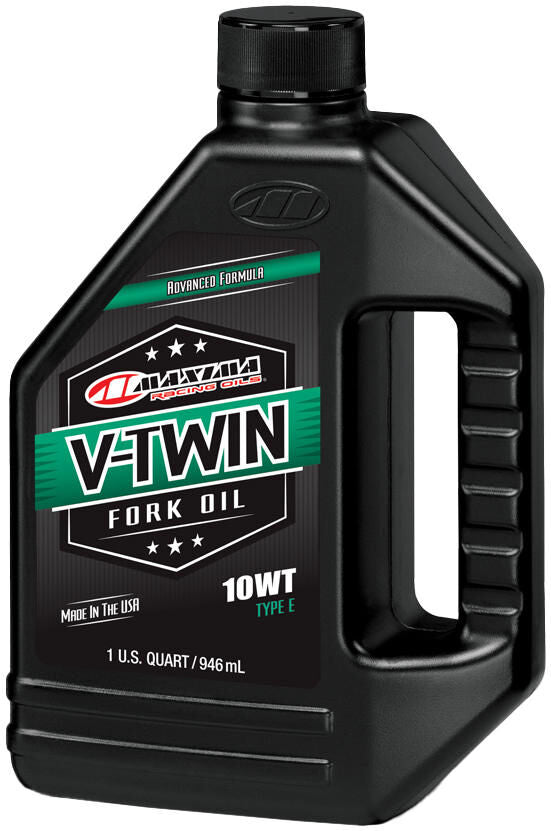 Maxima Racing Oils V-Twin Fork Oil. Maxima 10W Fork Oils 946ml V-Twin