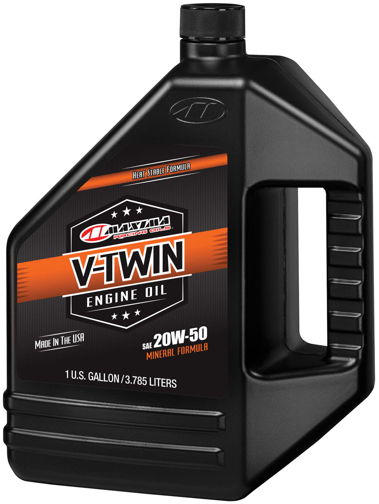 Maxima racing oils motor oil v-twin mineral. motoroil 4t 20w-50 maxima 3,785l v-twin