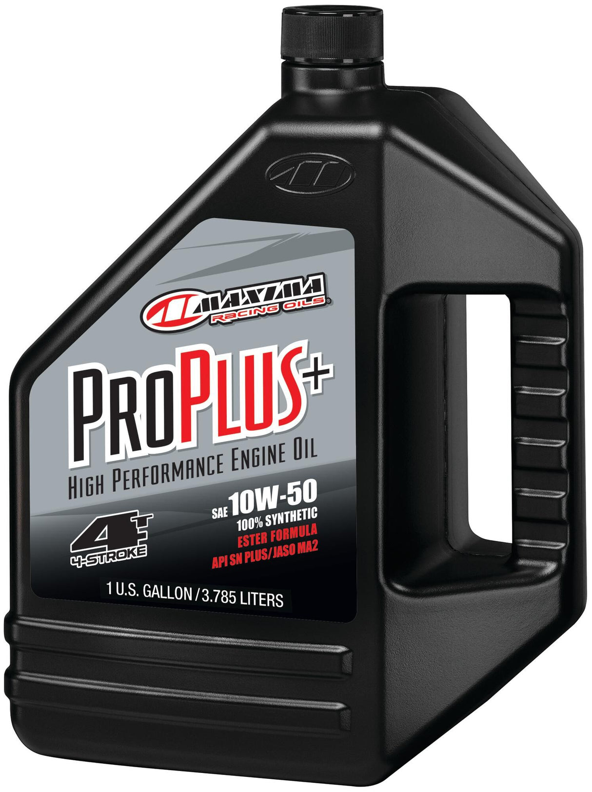 Maxima racing oils motor oil pro plus+ 4t. motoroil 4t 10w-50 maximum 3.785l per plus