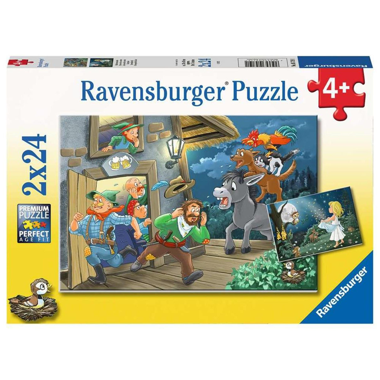 Puzzle Ravensburger Bajki 2x24szt