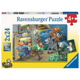 Puzzle Ravensburger Bajki 2x24szt