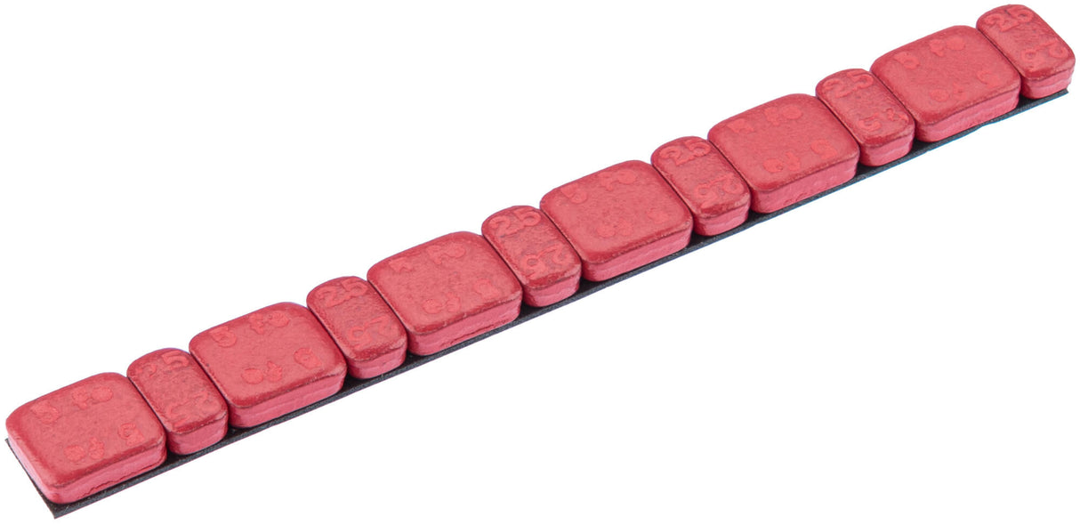 Coming soon plakgewichten adhesive weight strips 45 rt 6x5g 6x2.5g