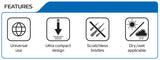 Oxford wasborstelset detail 4-in-1 detailborstelset . office set 4in1 ox342