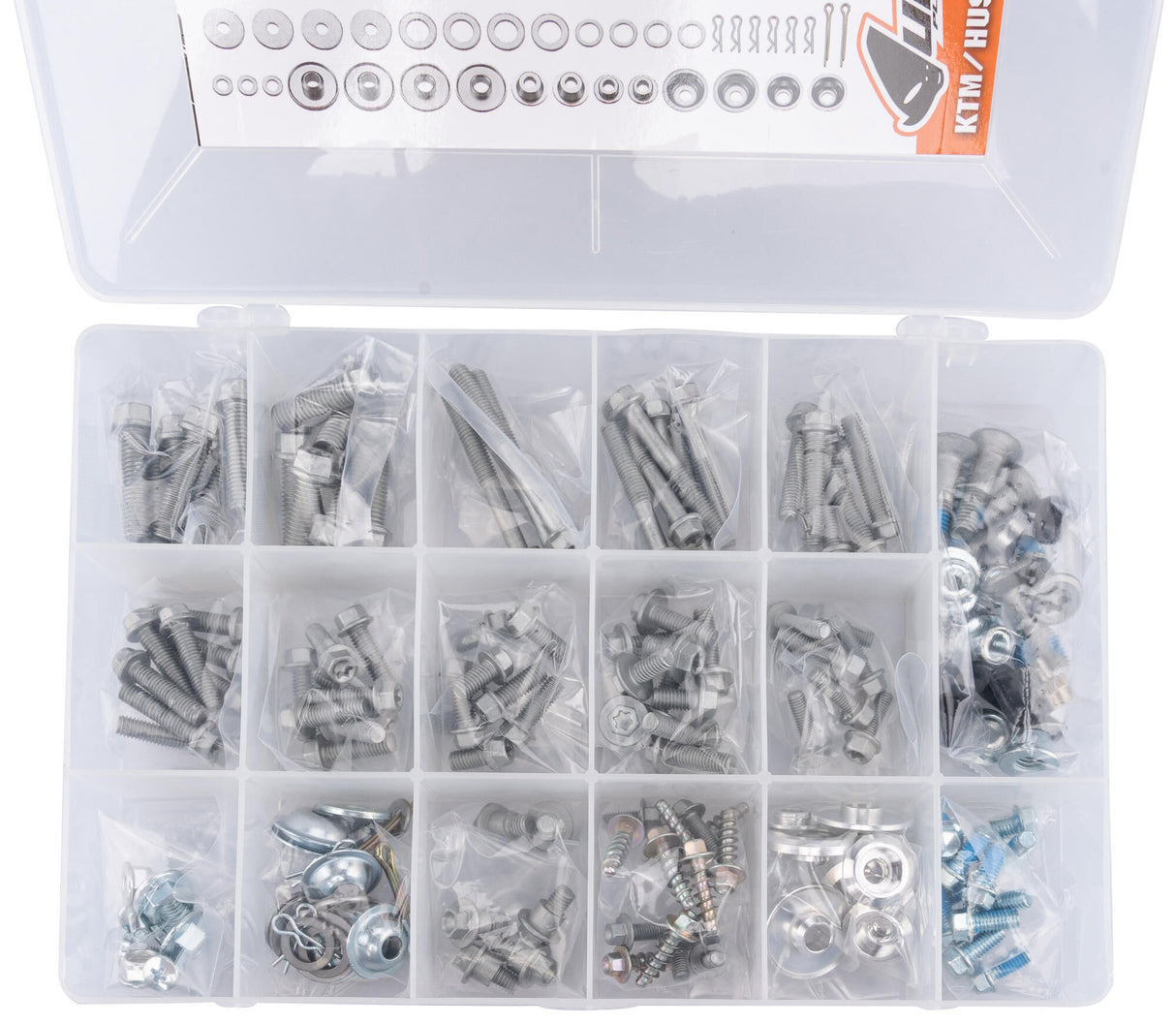Ufo plast bouten-set offroad screws set ufo ktm husqvarna husaberg