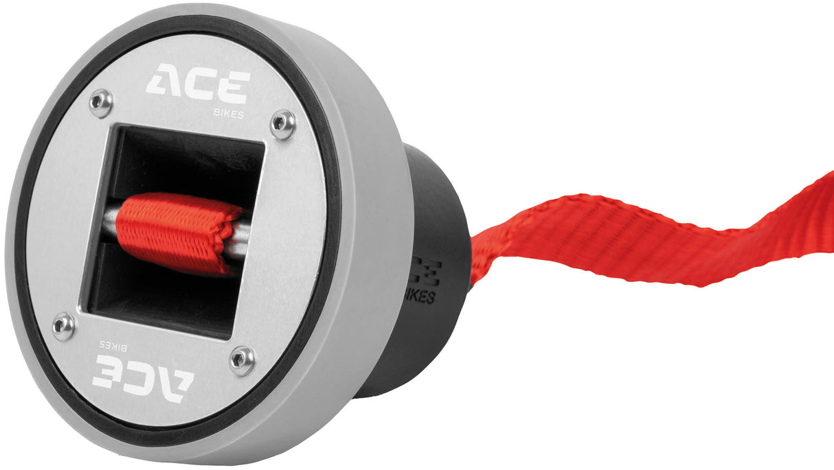 Acebikes ace bikes transport security capstrap safe for transportation. capstrap bmw