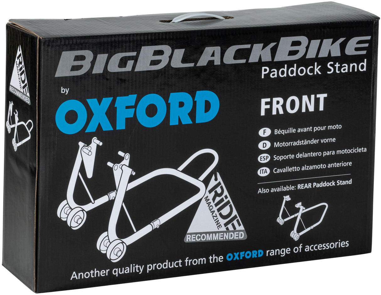 Oxford mounting standard big black bike mounting st. big black front black