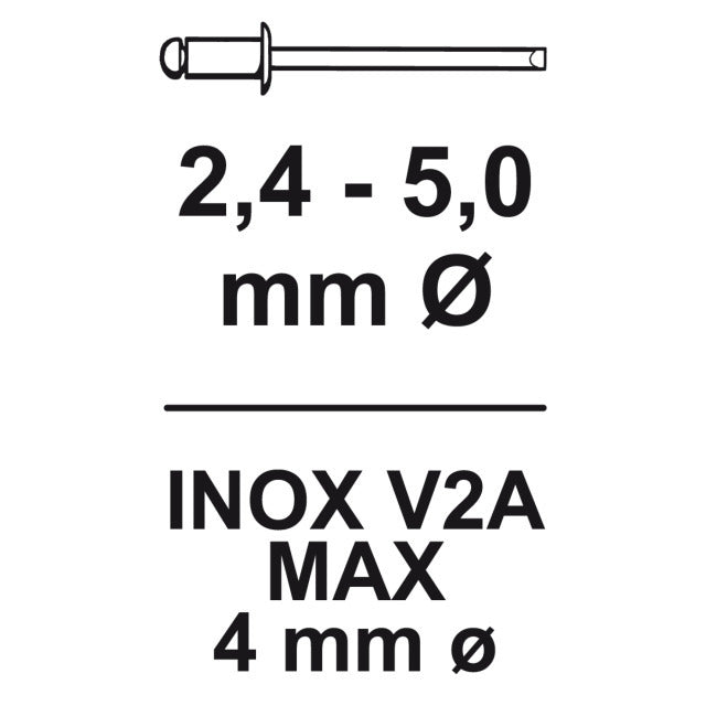 Pinza per rivetti Connex 260mm - coxt195260