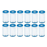 Cartuccia filtrante Intex 29000 tipo a 12 pezzi per piscina 244 305 366 cm