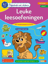 Livre d'exercices deltas avec autocollants - beaux exercices de lecture (6-7 ans)