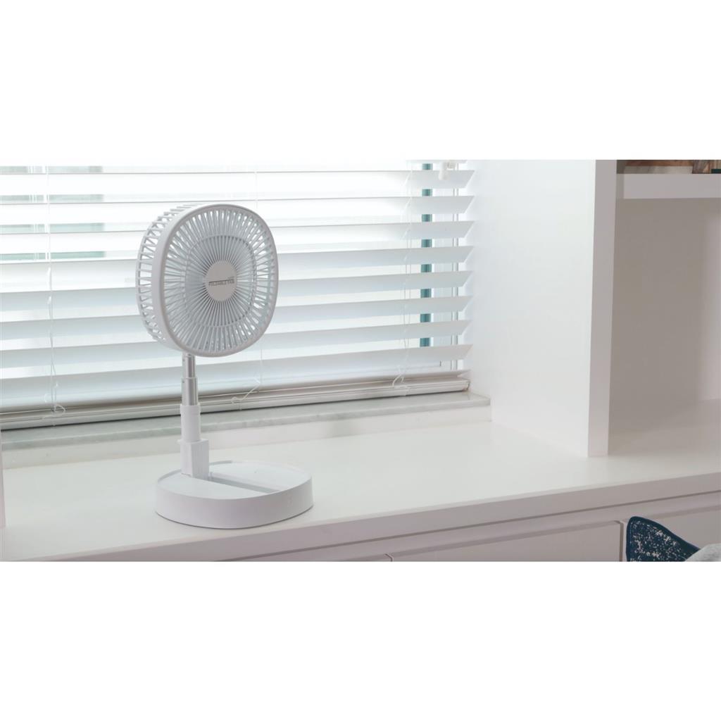 Starlyf skládací ventilátor 23 cm bílý