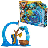 Monster Jam Megalodon Loop of Doom Stunt Playset