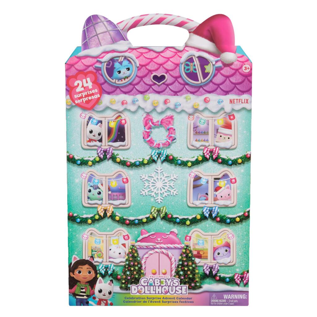 Gabby's dollhouse advent calendar 2024