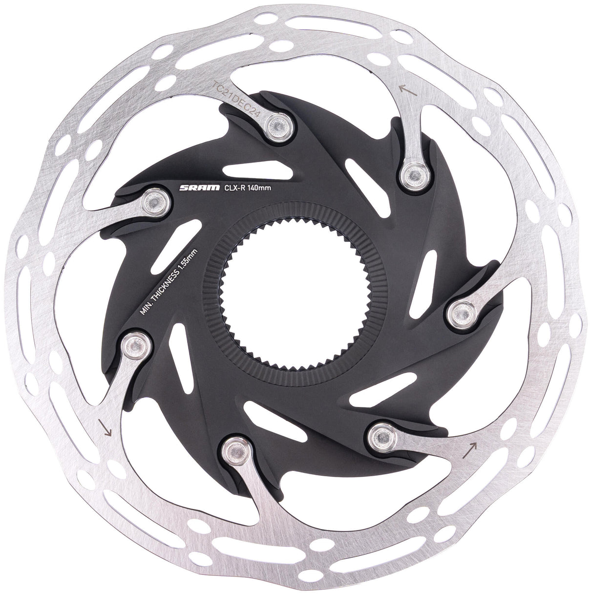 Sram remschijf centerline xr rotor centerline xr 140mm with lockring