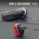 Sigma sport Verlichtingsset Aura 40 Hiro 10 . Sigma battery light set Aura 40 + Hiro 10