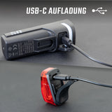 Sigma sport verlichting aura 50 hiro 10 . sigma battery light set aura 50 + hiro 10