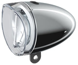 Spanninga Headlight Trendo xb Chrome 3xaa Batten. 15 Lux Lux Lux