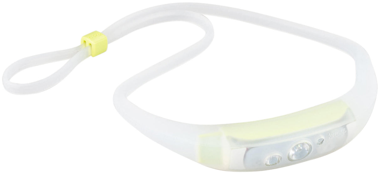 Knog led hoofdlamp quokka run 150 headlight quokka run 150 transparent lime