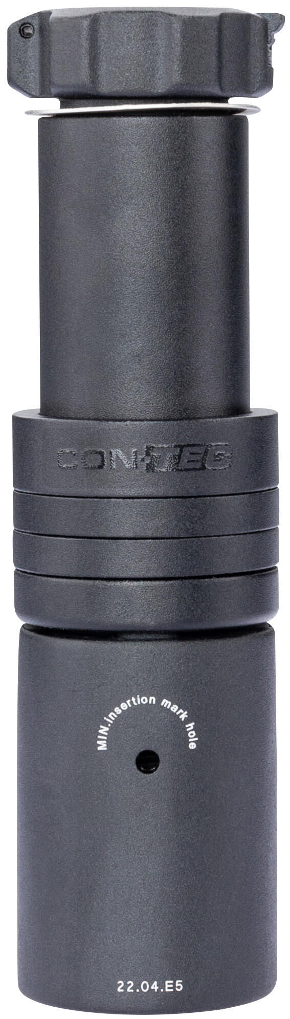 Contec stem riser heads-up spin ct pre-construction heads-up spin 1 1 8 blac